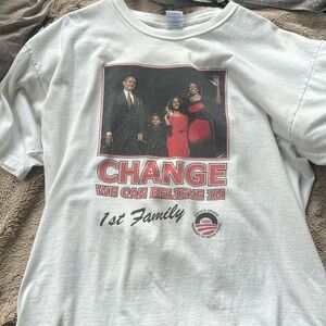 Vintage discountinued Obama campaign trail shirt. Excellent condition. XL 1 of 1